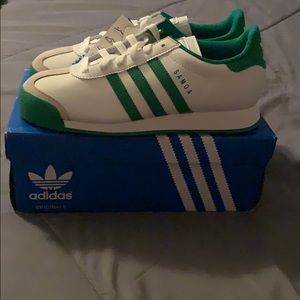 adidas Shoes - *BRAND NEW* Adidas Samoa White & Green adidas Shoes - *BRAND NEW* Adidas Samoa White & Green